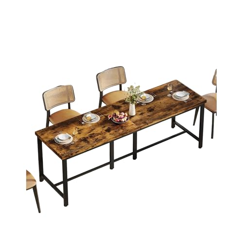 Lailang 200cm Langer Esstisch Für 6-8 Personen Großer Industrieller Rechteckiger Küchentisch Aus Holz Rustikaler Esstisch Mit Robusten Metallbeinen Rustikales Braun 200x60x75 cm Lailang 200cm Langer Esstisch Für 6-8 Personen Großer Industrieller Rechteckiger Küchentisch Aus Holz Rustikaler Esstisch Mit Robusten Metallbeinen Rustikales Braun 200x60x75 cm von Lailang
