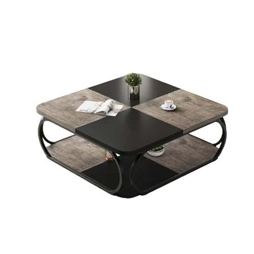 Lailang Couchtisch Quadratisch Für Wohnzimmer 100 x 100 x 50 cm Holzwerkstoff Couchtisch Niedrig Wohnzimmertisch Für Modernes Wohnzimmer Schwarz Grau 100x100x50 cm Lailang Couchtisch Quadratisch Für Wohnzimmer 100 x 100 x 50 cm Holzwerkstoff Couchtisch Niedrig Wohnzimmertisch Für Modernes Wohnzimmer Schwarz Grau 100x100x50 cm von Lailang