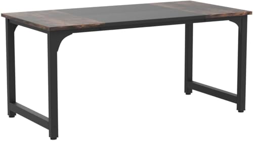 Lailang Multifunktionaler Computertisch mit Industriellem Design für Heimbüro und Schreibarbeit 160x80cm Rustikales Braun Lailang Multifunktionaler Computertisch mit Industriellem Design für Heimbüro und Schreibarbeit 160x80cm Rustikales Braun von Lailang