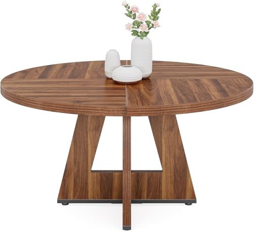 Lailang Runder Esstisch Küchentisch Für Esszimmer Wohnzimmer 120 cm Esszimmertische Für 4 Personen Bauernhaus Esstisch Mit Holztischplatte Und Beinen Rustikales Braun 120x120x75 cm Lailang Runder Esstisch Küchentisch Für Esszimmer Wohnzimmer 120 cm Esszimmertische Für 4 Personen Bauernhaus Esstisch Mit Holztischplatte Und Beinen Rustikales Braun 120x120x75 cm von Lailang