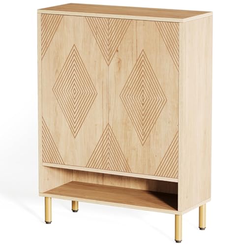 Lailang Schuhschrank mit 2 Türen 6-stöckig Schuhregal für 25 Paar Schuhe Kippschutz Kratzfest mit Goldenem Metallrahmen für Eingang Flurschrank Wohnzimmer 73cm Höhe Braun Lailang Schuhschrank mit 2 Türen 6-stöckig Schuhregal für 25 Paar Schuhe Kippschutz Kratzfest mit Goldenem Metallrahmen für Eingang Flurschrank Wohnzimmer 73cm Höhe Braun von Lailang