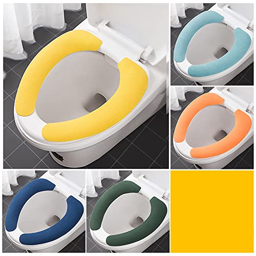 Laimaia WC Abdeckung Pad Weiche Badezimmer WC Sitz Cover Pad 5 Paar Laimaia WC Abdeckung Pad Weiche Badezimmer WC Sitz Cover Pad 5 Paar von Laimaia