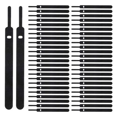 Computerkabelbinder, Kabelbinder für die Elektronik, 50 Stück Befestigungskabelbinder, Wiederverwendbare Kabelbinder, Mehrzweck-Kabelbinder mit Haken für Kabelmanagement und Kabel-Organizer Computerkabelbinder, Kabelbinder für die Elektronik, 50 Stück Befestigungskabelbinder, Wiederverwendbare Kabelbinder, Mehrzweck-Kabelbinder mit Haken für Kabelmanagement und Kabel-Organizer von Lainiaoly