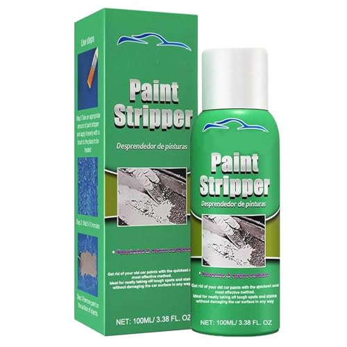 Farblöser Für Beton | 100ml Abbeizspray | Vielseitiges Reinigungsmittel Für Auto, Möbel, Metall, Holz & Maschinen von Lainiaoly