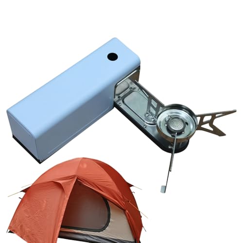 Kassetten-Campingkocher, Tragbarer Kassettenofen, Kassettenbrenner Zum Kochen Im Freien, 2800 W Winddichter Tragbarer Camping-Kochofen Zum Eisfischen, Kompakter Campingkocher Überleben von Lainiaoly