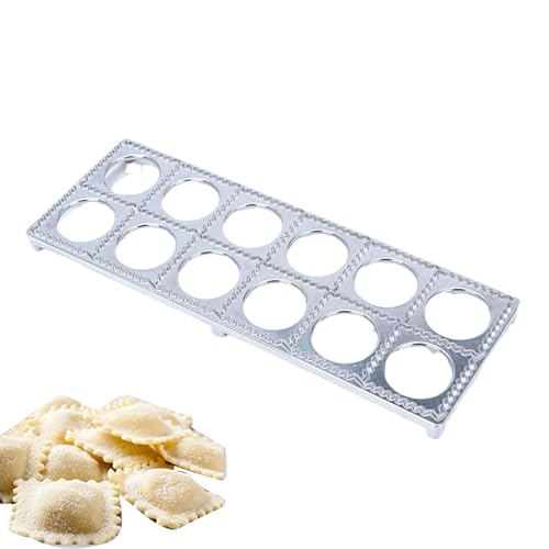 Lainiaoly Italienisch Ravioli Schimmel, 12 Löcher/37 Löcher Knödelform, Pasta -Herstellung Werkzeuge, Hausgemachtes Nudelstempelküchen -Gerät Für Knödel Weontons Weontons von Lainiaoly