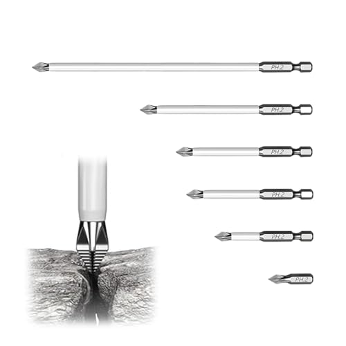 Magnetischer Schraubenbithalter Satz | Kraftspitzen-Set 6-teilig | Hochwertige Präzisionsbits Für Metallarbeiten Dacharbeiten Möbelwartung Holzarbeiten Magnetischer Schraubenbithalter Satz | Kraftspitzen-Set 6-teilig | Hochwertige Präzisionsbits Für Metallarbeiten Dacharbeiten Möbelwartung Holzarbeiten von Lainiaoly