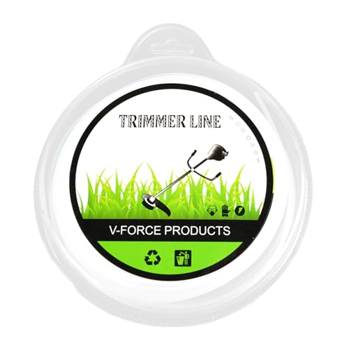 Rasentrimmer Faden, Mähen Nylon Gras Trimmer Seil Pinsel Cutter Strimmer Linie Mähen Draht Rasenmäher Zubehör Für Über Gewachsenem Gras Und Unkraut, 3.0mm Square 60 Meters Rasentrimmer Faden, Mähen Nylon Gras Trimmer Seil Pinsel Cutter Strimmer Linie Mähen Draht Rasenmäher Zubehör Für Über Gewachsenem Gras Und Unkraut, 3.0mm Square 60 Meters von Lainiaoly
