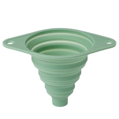 Silikon-Trichter Flexxibel, Trichter Für Präzises Befüllen, Faltbarer Silikon Funnel, Tragbarer Faltbar Mini Trichte Set Für Bier, Öl, Flüssigkeiten Flüssigkeitsübertragung, Sparen Falten von Lainiaoly