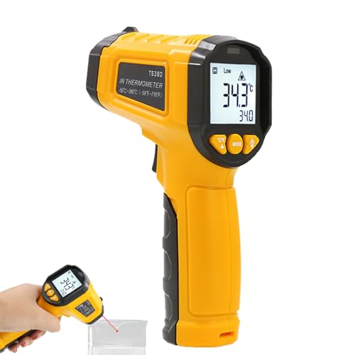 Tragbare Infrarot Thermometer - Industrielle Infrarot Thermometer - Leichtes Design Schnelle Messung Ergonomisch Vielseitig Tragbare Infrarot Thermometer - Industrielle Infrarot Thermometer - Leichtes Design Schnelle Messung Ergonomisch Vielseitig von Lainiaoly