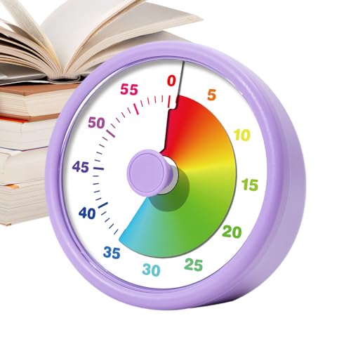 Visueller Timer Für Kinder | Lautloses Lernwerkzeug | Regenbogen Scheibe Klassenraum Visueller Timer | Für Zuhause Klassenräume Küchen Schlafzimmer Bibliotheken Studieren Sport Kochen Visueller Timer Für Kinder | Lautloses Lernwerkzeug | Regenbogen Scheibe Klassenraum Visueller Timer | Für Zuhause Klassenräume Küchen Schlafzimmer Bibliotheken Studieren Sport Kochen von Lainiaoly