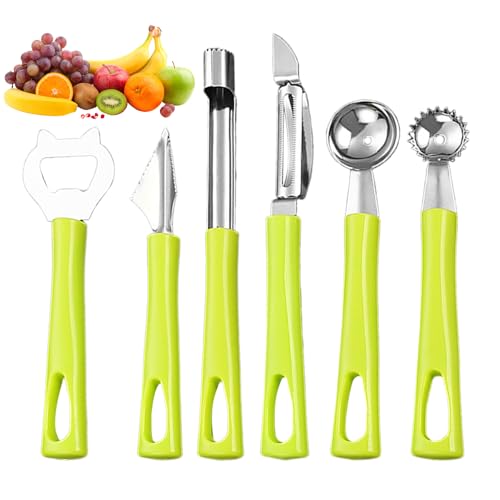 Wassermelonen Kugelausstecher,Kernentferner für Obst - Flaschenöffner Schäler Schneider Entkerner Schneidemaschine Vielseitige | Für Haushalt Lebensmittelzubereitung Restaurant Camping Wassermelonen Kugelausstecher,Kernentferner für Obst - Flaschenöffner Schäler Schneider Entkerner Schneidemaschine Vielseitige | Für Haushalt Lebensmittelzubereitung Restaurant Camping von Lainiaoly