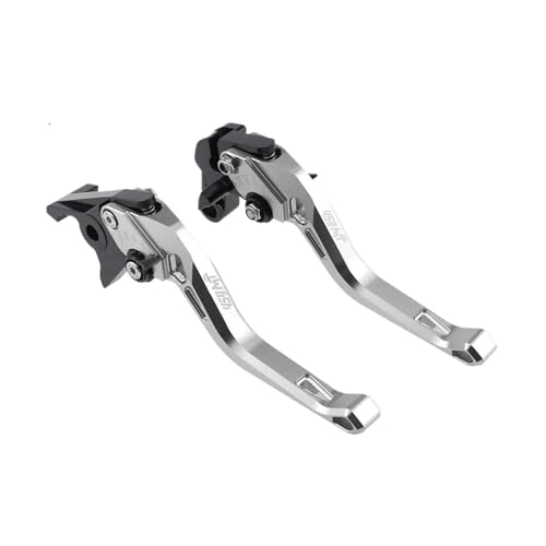 Laiteanqi 2025 2024 Passend For 450MT MT 450 MT450 Motorrad Kurzbremskupplungshebel Verstellbarer Griffsatz Brake(B-SILVER) von Laiteanqi