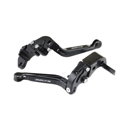 Laiteanqi Compatible With GSXS 750 950 1000 F Verstellbarer, Faltbarer Motorrad-Pivot-Bremskupplungshebelgriff GSX GSXS1000 GSXS750 Brake(Black-1000 2015-2021) von Laiteanqi