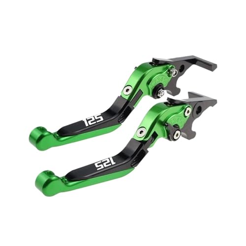 Laiteanqi Fit FORZA 125 2018-2022 Brems Griffe For 125 Folding Ausziehbare Bremshebel Brake(GREEN2) von Laiteanqi