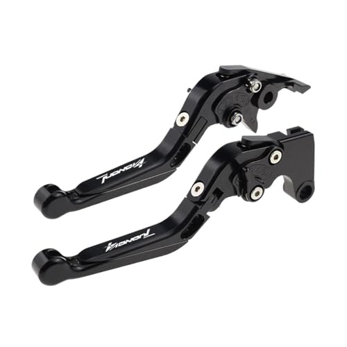 Laiteanqi Fit TUONO V4 1100RR 2017-2022 Kupplungshebel Compatible With TUONO V 4 1100 RR Fabrik Folding Erweiterbar Brems Griffe Brake(BLACK3) von Laiteanqi