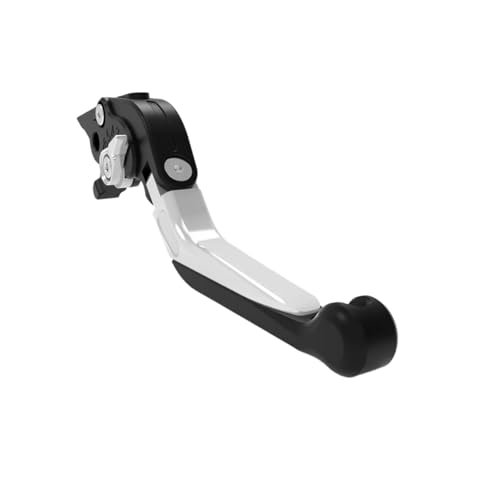 Laiteanqi For FX/FXS Z2 FXS ZF7.2 S/DS ZF7.2 S/SR/DS/DSR ZF14.4 Motorradgriff Vorne Bremshebel Einstellbar Faltbar Ausziehbar Brake(Black silver) von Laiteanqi