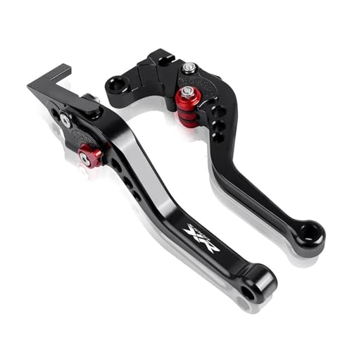 Laiteanqi For S1000XR S 1000XR S1000 XR S 1000 XR 2014-2019 2015-2018 Motorrad CNC-Bremskupplungshebel Klappgriff Brake(Short Black) von Laiteanqi