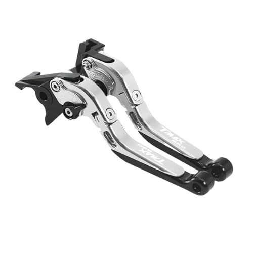 Laiteanqi Motorrad Einstellbare Erweiterbar Folding Brems Kupplung Hebel For TMAX530 DX/SX TMAX 560 TMAX560 TECHMAX TMAX Tmax530 Tmax560 Brake(Silver TMAX560) von Laiteanqi