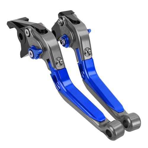 Laiteanqi Motorrad Handbremse Bremsen Kupplungshebel Hebel Compatible With GSXR 600 GSXR 750 2006 K6 K7 K8 K9 GSXR 1000 K5 K6 GSXR1000 2005-2006(BLUE2) von Laiteanqi
