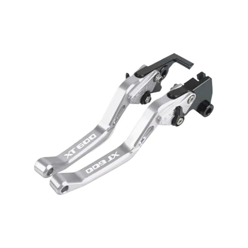 Laiteanqi Motorrad Kurz Bremse Kupplung Hebel Teile Compatible With XT600 ZE XT600ZE TENERE 1987 1988 1989 1990 1991 1992 Brake(Silver) von Laiteanqi