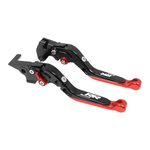 Laiteanqi Motorrad Verstellbare Falten Ausziehbare Bremskupplungshebel Griffhebel Compatible With S1000RR S1000 RR S 1000 RR 2019-2021 2022 Brake(RED1) von Laiteanqi