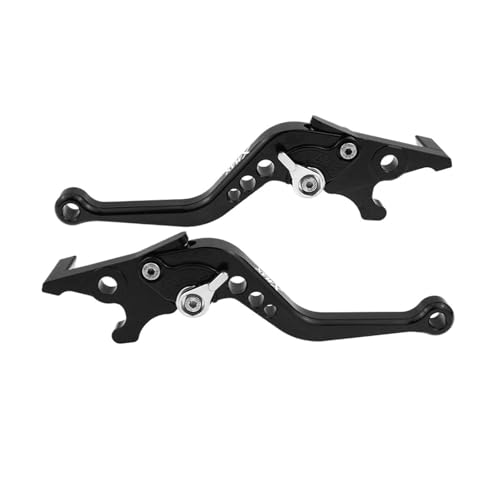 Laiteanqi Passend For XMAX 400 2013–2021 Bremshebel For X-MAX 400 Kurze Bremsgriffe Brake(A-Black Whit Silver) von Laiteanqi