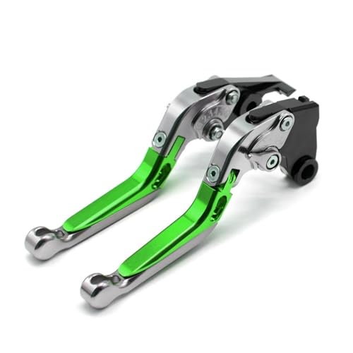 Laiteanqi Z1000 Grün + Tit An Motorradbremskupplungshebel Compatible With Z1000 2007 2008 2009 2010 2011 2012 2013 2014 2015 2016 Brake(GREEN6) von Laiteanqi