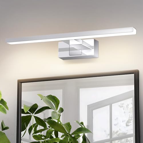 Laittiin LED Spiegelleuchte Bad Spiegellampe - 40CM Badlampe Wand IP44 Neutralweiß Wandleuchte 8W Spiegelschrank Beleuchtung 4000K Wandlampe über Spiegel für Keller Küche Badschrank Laittiin LED Spiegelleuchte Bad Spiegellampe - 40CM Badlampe Wand IP44 Neutralweiß Wandleuchte 8W Spiegelschrank Beleuchtung 4000K Wandlampe über Spiegel für Keller Küche Badschrank von Laittiin