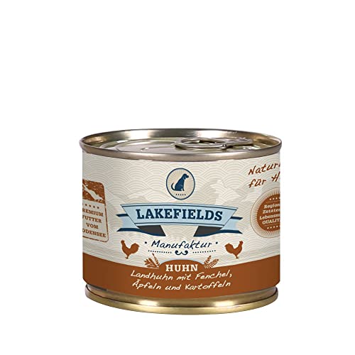 LAKEFIELDS Dosenfleisch-Menü Huhn 200g als einzige Proteinquelle (24 x 400g) LAKEFIELDS Dosenfleisch-Menü Huhn 200g als einzige Proteinquelle (24 x 400g) von Lakefields