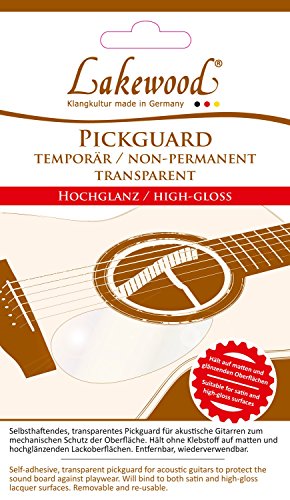 Lakewood Pickguard - Transparent Hochglanz von Buosha