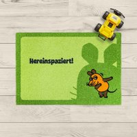 Fußmatte Sendung Mit Der Maus "Hereinspaziert" Kids Edition 50 X 70 cm Fußmatte Sendung Mit Der Maus "Hereinspaziert" Kids Edition 50 X 70 cm von LakoHomeDE