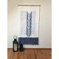 Wandbehang, Makramee Tissage Wandbild, Wand Wandteppich Gewebt, Wandbehang Riesige Wandkunst, Gobelin Boho von LaleShopNiki