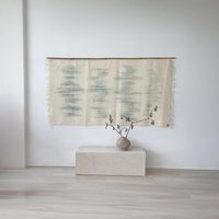 Großes Wolle Boho Dekor - Dip Dyed Wandbehang Ornament Gewebt Wandteppich Textile Kunst Großes Wolle Boho Dekor - Dip Dyed Wandbehang Ornament Gewebt Wandteppich Textile Kunst von LaleStudio