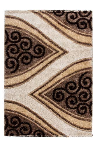 Lalee Teppich, Polyester, Beige, 160x230 cm Lalee Teppich, Polyester, Beige, 160x230 cm von Lalee