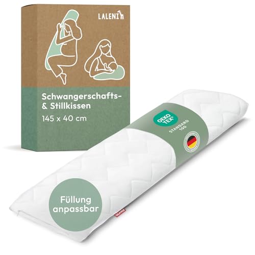 Laleni Schwangerschaftskissen 40x145 cm | Oeko-TEX zertifiziertes Stillkissen Seitenschläferkissen | entlastendes Pregnancy Pillow | Seitenschläferkissen Schwangerschaft Laleni Schwangerschaftskissen 40x145 cm | Oeko-TEX zertifiziertes Stillkissen Seitenschläferkissen | entlastendes Pregnancy Pillow | Seitenschläferkissen Schwangerschaft von Laleni