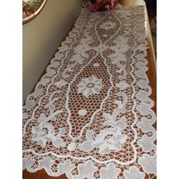 Hochzeitsgeschenk Handgemacht Pizzo Di Burano , Weisses Deckchen , Mit Nadel, Einzigartig , 43/15, 2Inches Hochzeitsgeschenk Handgemacht Pizzo Di Burano , Weisses Deckchen , Mit Nadel, Einzigartig , 43/15, 2Inches von Lalerosso