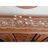 Seltenes Ovales Filet 140/42 cm , 1930 von Lalerosso