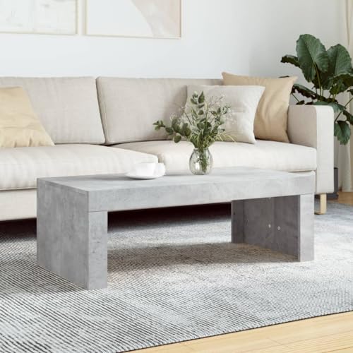 Lalfkkii Couchtisch Wohnzimmer Modern Kaffee Tisch 102 x 50 x 36 cm Couch Dinner Tisch Niedriger Couchtisch Wohnzimmer Modernes Design Minimalistisch Grau Beton Lalfkkii Couchtisch Wohnzimmer Modern Kaffee Tisch 102 x 50 x 36 cm Couch Dinner Tisch Niedriger Couchtisch Wohnzimmer Modernes Design Minimalistisch Grau Beton von Lalfkkii