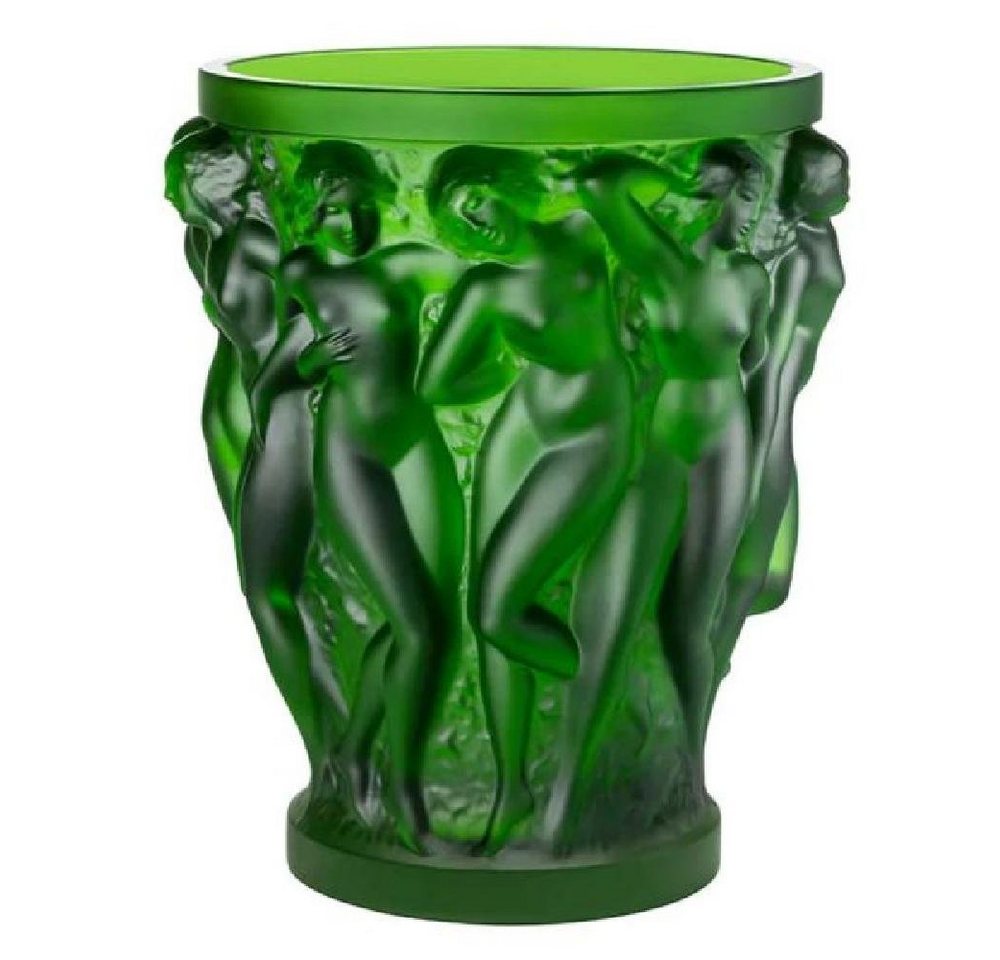 Lalique Dekovase Vase Bacchantes Amazon Grün Large (24cm) von Lalique