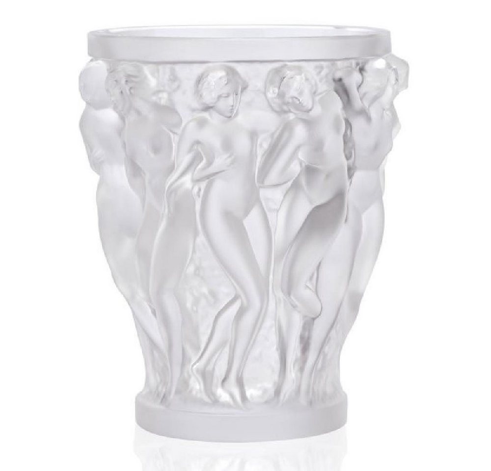 Lalique Dekovase Vase Bacchantes Klar Small (14,6cm) von Lalique