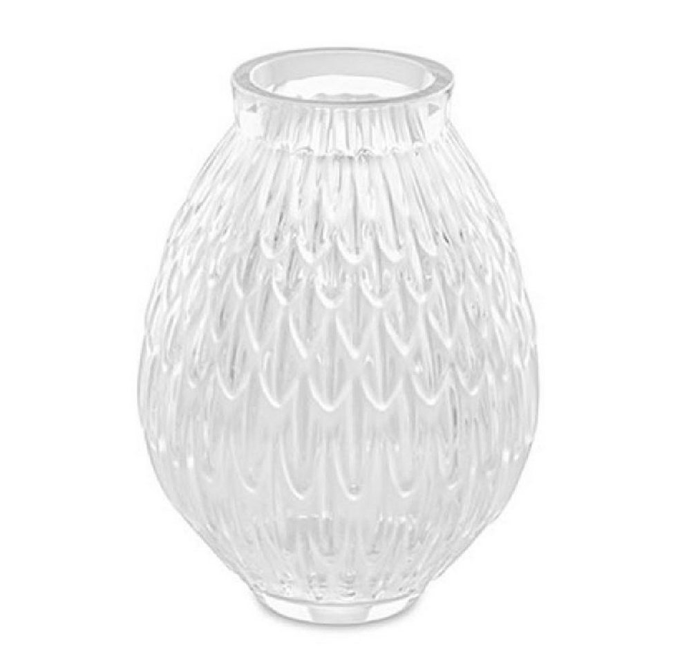 Lalique Dekovase Vase Plumes Small Klar (14,7cm) von Lalique