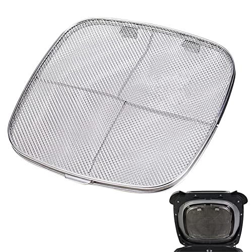 Lam-lord Spritzschutz aus Edelstahl für Ninja Foodi AG300 AG300C AG301C AG302 AG400, Zubehör für 5-in-1 Innengrill, Feinmaschiger Spritzschutz für Ninja Foodi Grill Air Fryer Zubehör ​ von Lam-lord