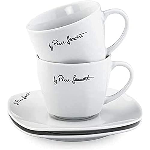 Porzellan-Tasse, 2 Teile, 350 ml, Fassungsvermögen: 2 Stück von Lamart