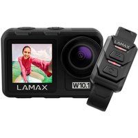 Lamax W10.1 Action Cam 4K, Bildstabilisierung, Dual-Display, Wasserfest, Touch-Screen, Full-HD, WLAN von Lamax