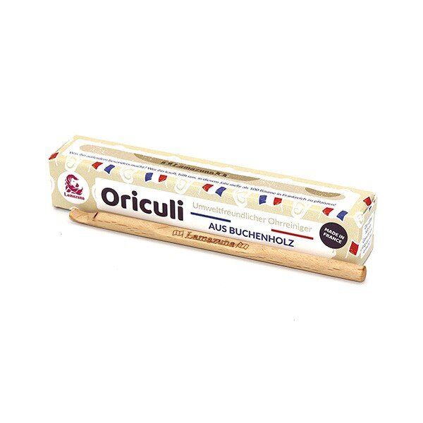 Lamazuna Oriculi - wiederverwendbares Ohrstäbchen, Holz von Lamazuna