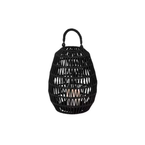Cahaya Outdoor Laterne Kordel schwarz H37cm D29cm Cahaya Outdoor Laterne Kordel schwarz H37cm D29cm von Lambert