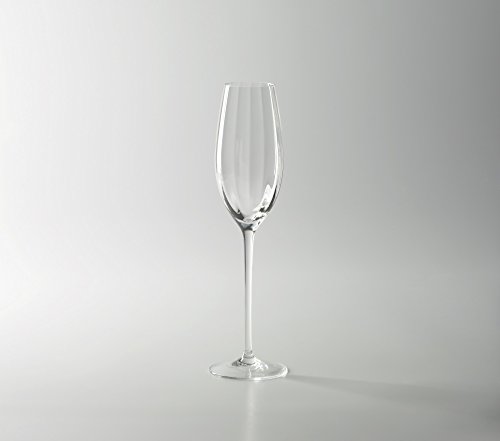 Gatsby Champagner Kristallglas H 24,5 cm, D 7 cm von Lambert