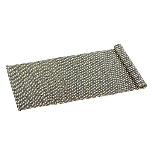 Lambert [A1] Asahi Tischläufer, schwarz/Natur, 50x150 cm von Lambert