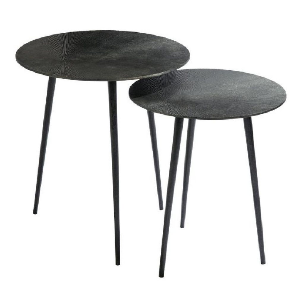 Lambert Beistelltisch Runder Beistelltisch 2er Set graphite/matt Lambert Beistelltisch Runder Beistelltisch 2er Set graphite/matt von Lambert